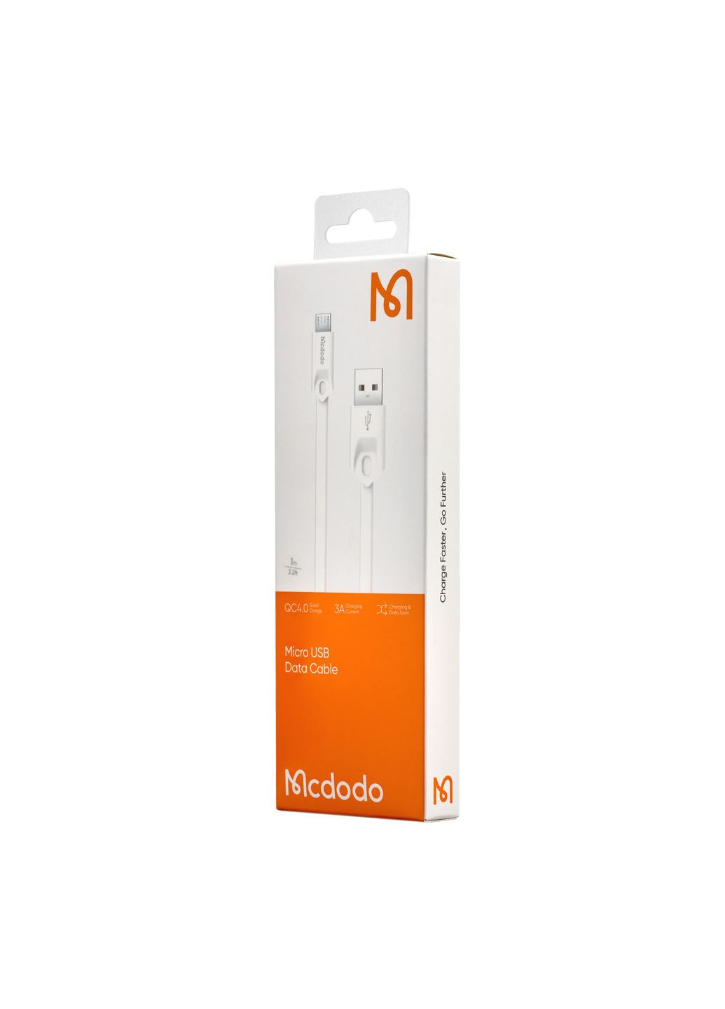 Кабель Gorgeous Series Micro USB Cable 1m CA0430 White McDodo (297454834)