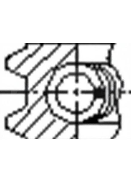 Кольца поршневые (1CYL) FIAT/IVECO 88.00 (2.5/2/2.5) F1AE0481C FR10-200800 Freccia (366184728)