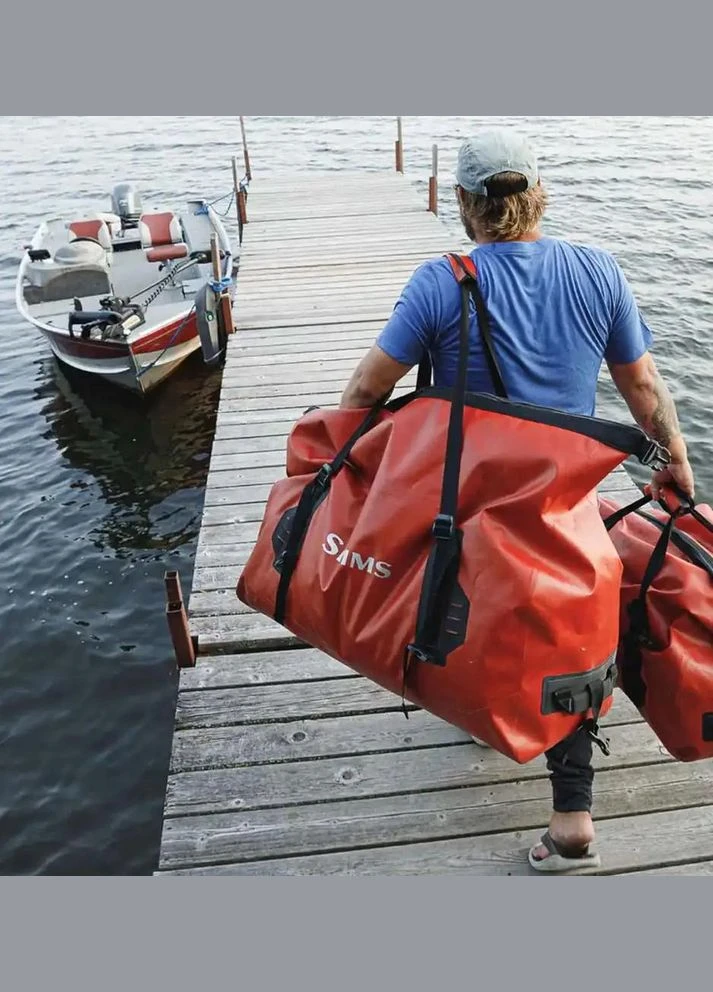 Сумка Dry Creek Duffel M 155L Orange Simms (342115356)