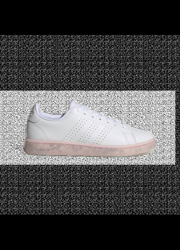 Женские кроссовки ADVANTAGE ECO adidas белые всесезоны (318519557)