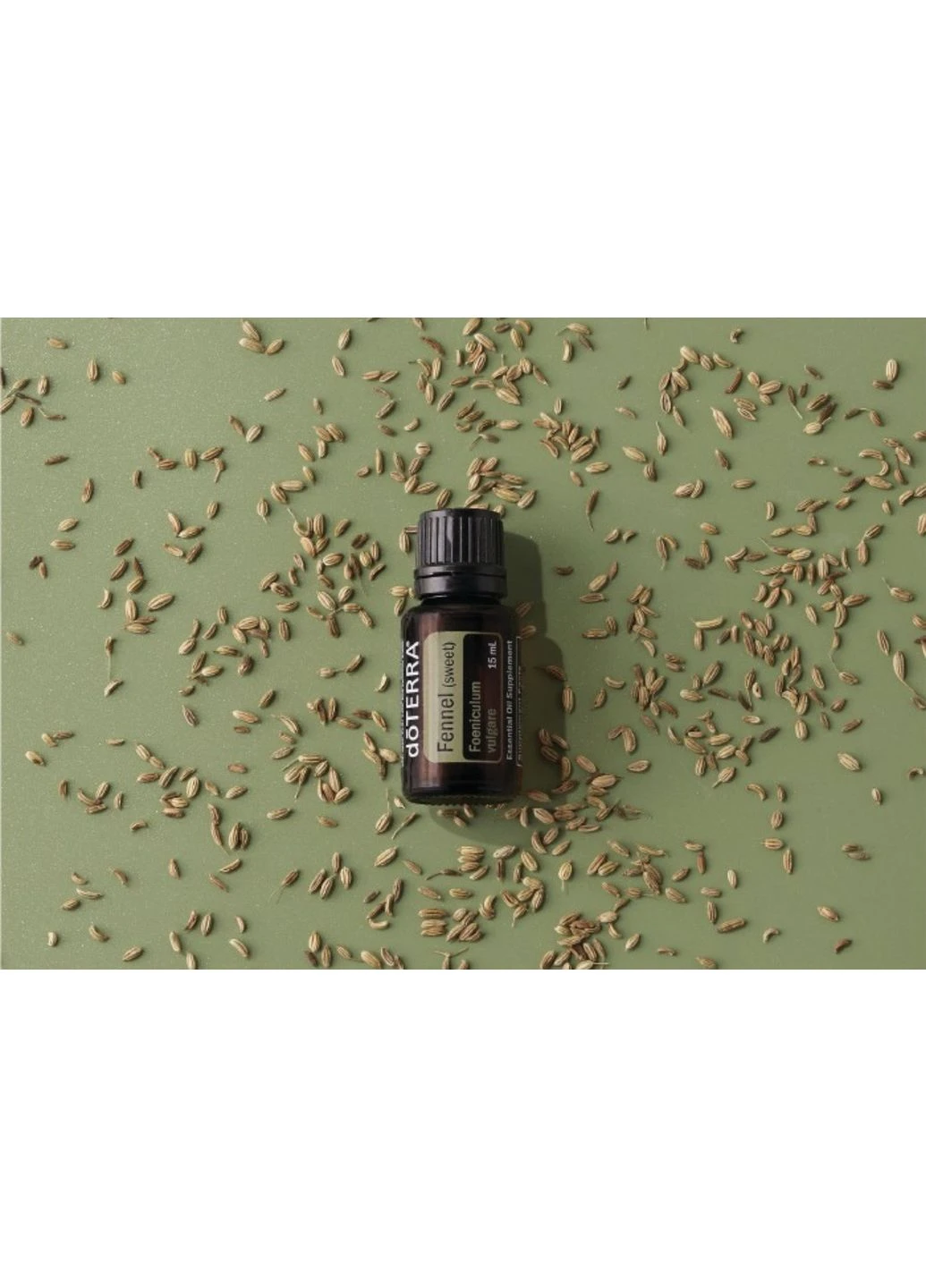 Ефірна олія фенхелю Fennel 15 мл — для травлення, детоксу та ароматерапії DoTerra (388642047)