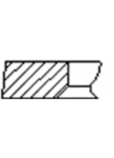 Кільця поршневі Freccia (368520314)