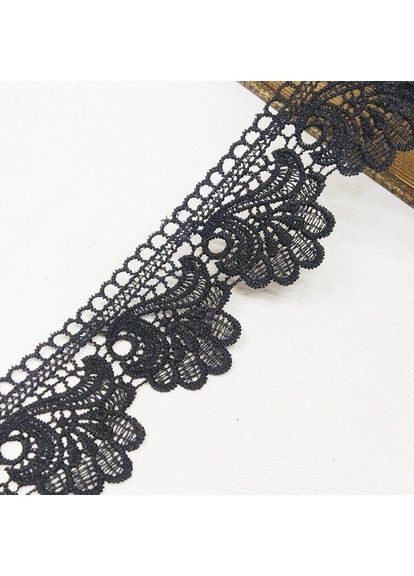 Мереживо макраме 6CM (13M) Колір - Чорний (729-42-039) Plus-plus (352747662)