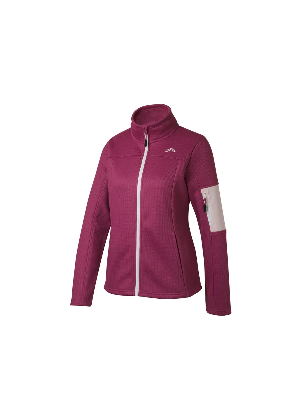 Фіолетова демісезонна куртка демісезонна утеплена на флісовій підкладці для жінки lidl 479967 фіолетовий Crivit