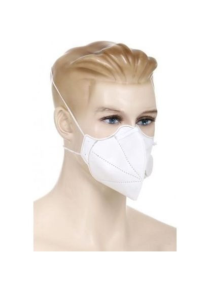 Маска респиратор защитная с клапаном Compass М-110 1 шт. П-1К No Brand (317049080)