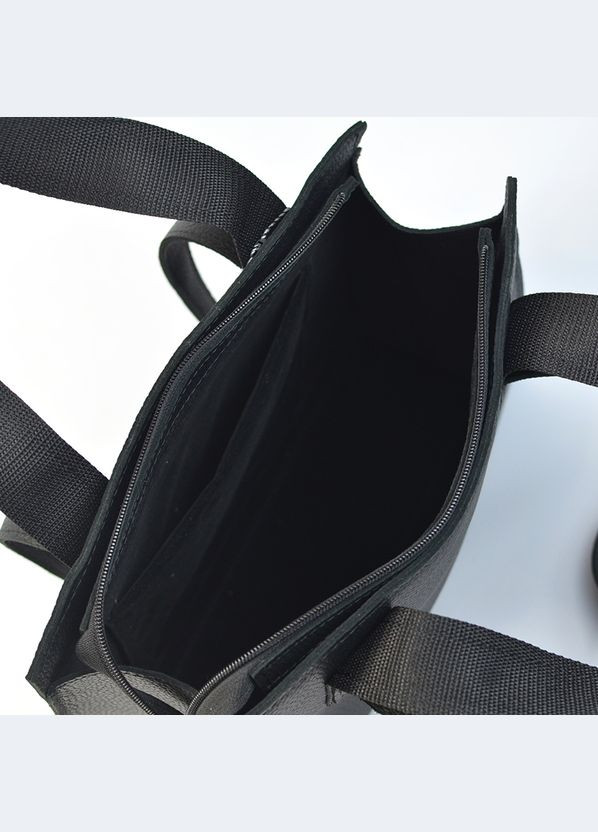 Кожаная женская прямоугольная классическая сумка формата а4 с четырьмя ручками Serebro (315323201)