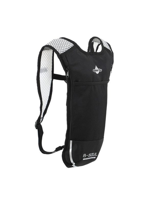 Рюкзак спортивний B-Soul M-9328 Чорно-срібний, (39508316) FDSO (322732267)