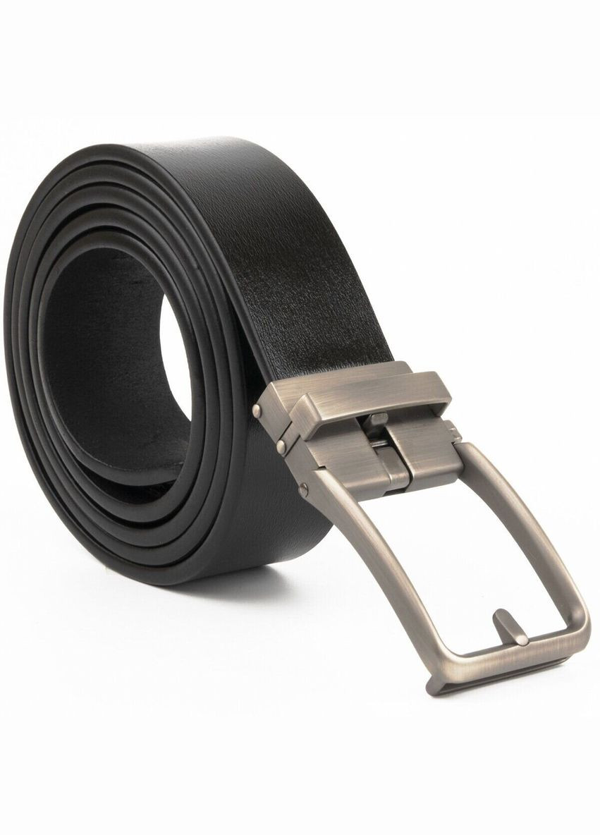 Чоловічий ремень зі стильною пряжкою Vintage чорний (sku_20268) No Brand (327820506)