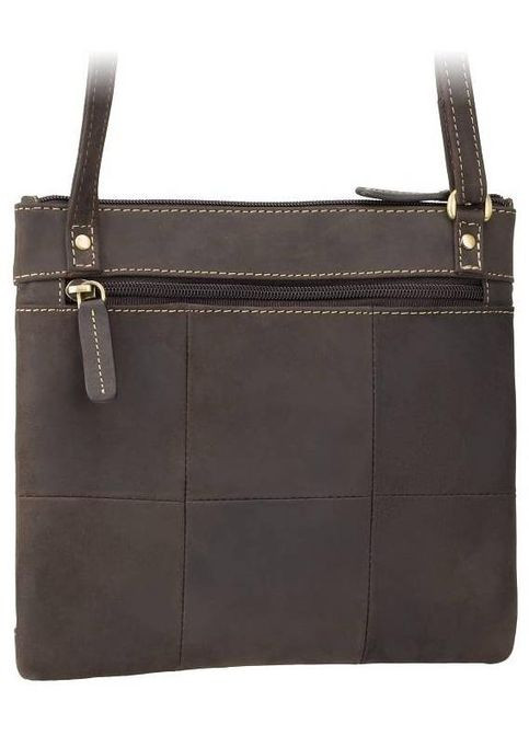 Сумка планшет через плече жіноча з натуральної шкіри Коричневий 36475 Visconti (353689938)