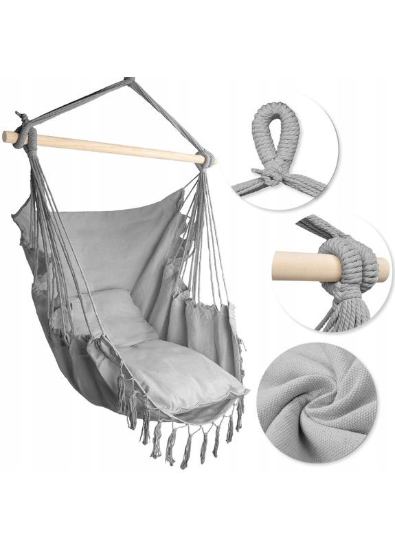 Крісло гамак Бразильське 100см до 120кг (Польща) Malatec (341828090)