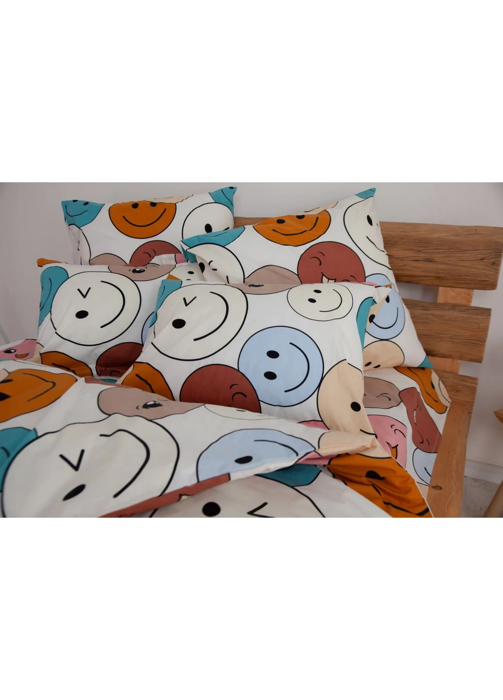 Комплект постельного белья "" полуторный (EMOJICAL, 70x70) ТЕП (365821817)
