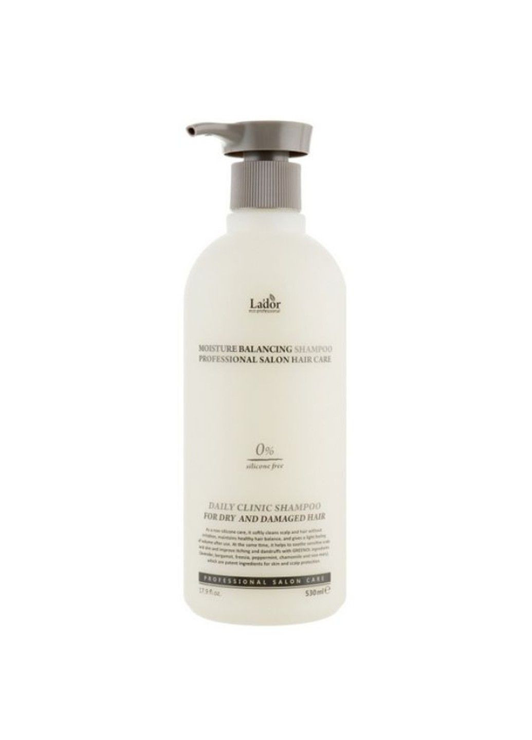 Шампунь для сухого та пошкодженого волосся зволожуючий Moisture Balancing Shampoo 530ml La'dor (292323731)