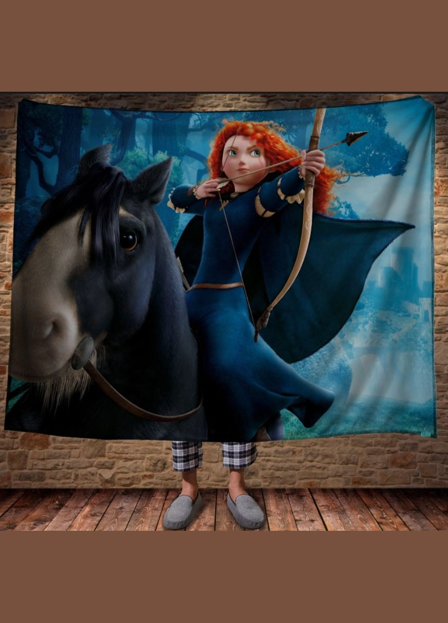 Плед з 3D принтом-Хоробра Серцем Перша Креативна мануфактура PERFECTUS Плед (301868882)