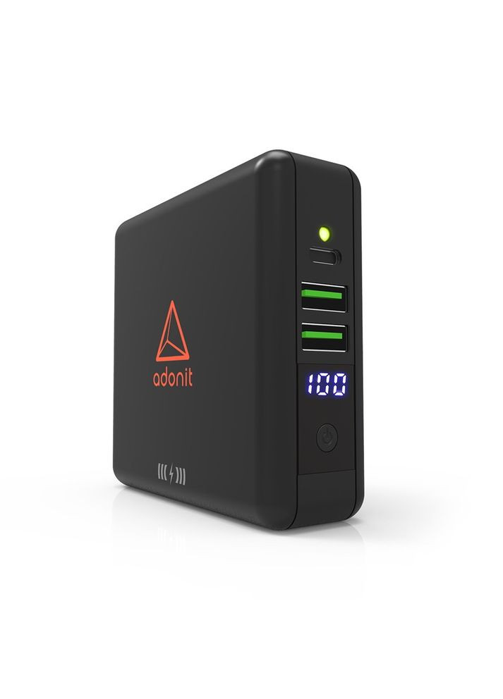 Зарядное устройство 3-в-1 Wireless TravelCube Black (3124-17-07-A) Adonit (352506495)