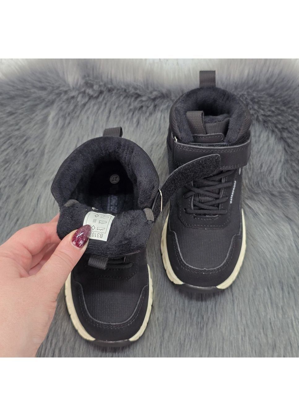 Черные повседневные осенние демисезонные ботинки Jong Golf