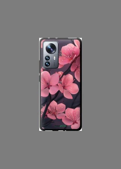 Чохол на Xiaomi 12 Pro Пурпурова сакура "6075b-2560-2448" Endorphone (348063775)
