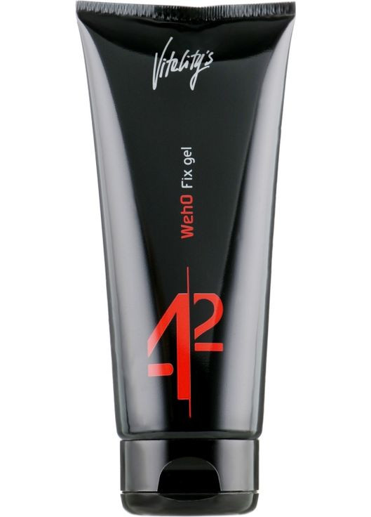 Гель ультрасильной фиксации с эффектом мокрых волос - vitality's We-Ho Fix Gel 200ml. Vitality`s (368653614)