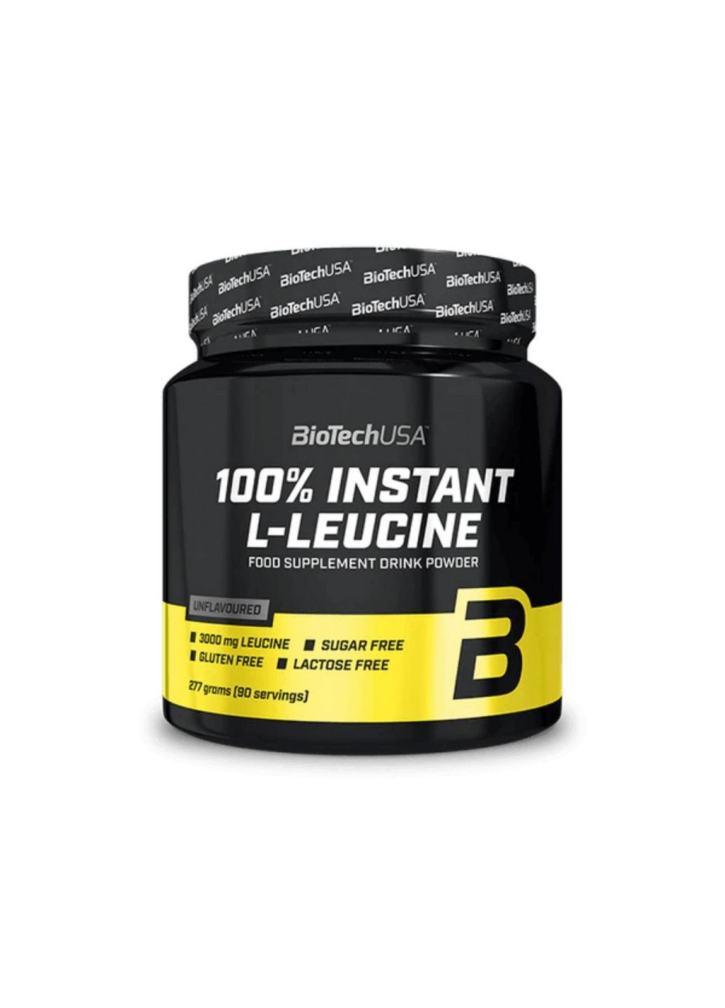 Аминокислота 100% Instant L-Leucine, 277 грамм Biotech (296261281)