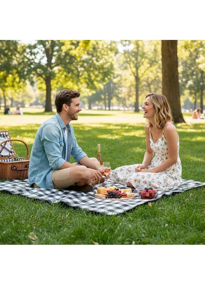 Коврик для пикника Picnic 180 х 130 см Black (70030105-01) Soft Me (330781127)