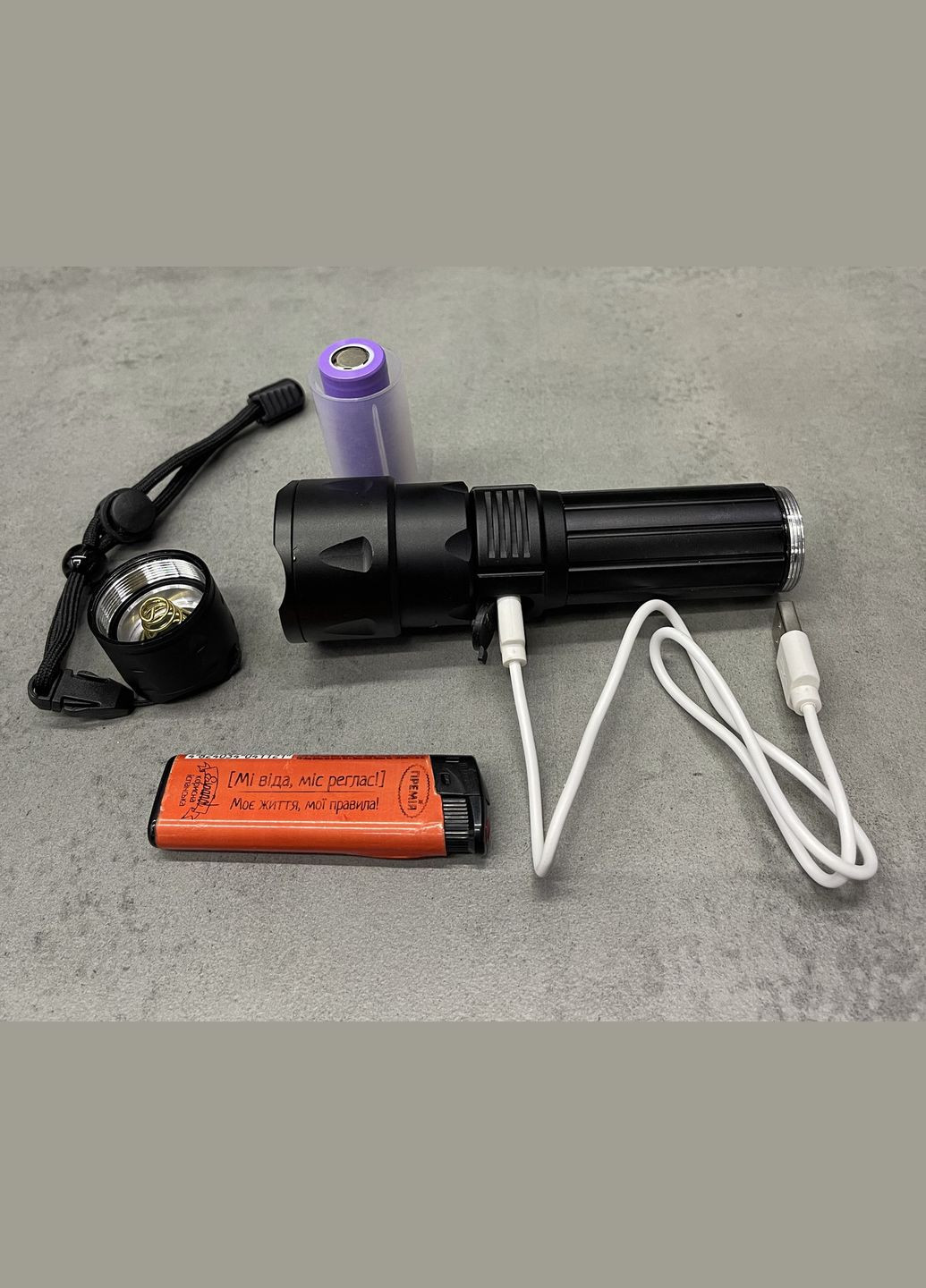 Ліхтар кишеньковий Focus II (HQ-202), акумулятор 18650, фокусування, туристичний ліхтар Skif Outdoor (338625214)