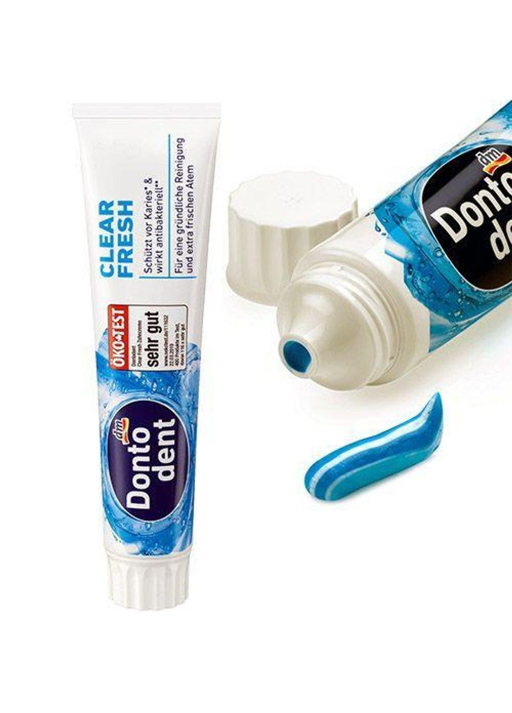 Антибактериальная зубная паста Clear Fresh, 125мл Dontodent (331787240)