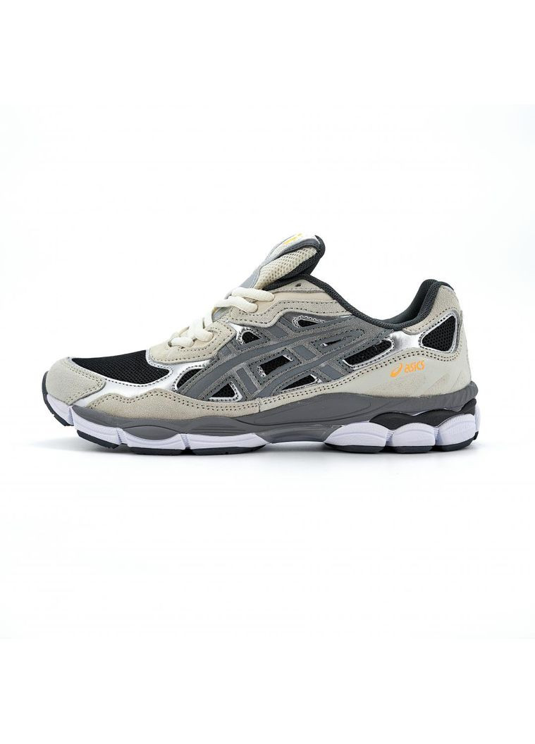 КРОСІВКИ ЖІНОЧІ ASICS GEL-NYC BEIGE BLACK АСІКС ГЕЛЬ НЮК No Brand чорні демісезони (367170713)