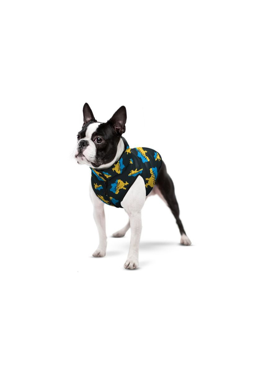 Курточка для собак  Clothes Будинок XS30 Чорний (5730-0230) WAUDOG (279568990)