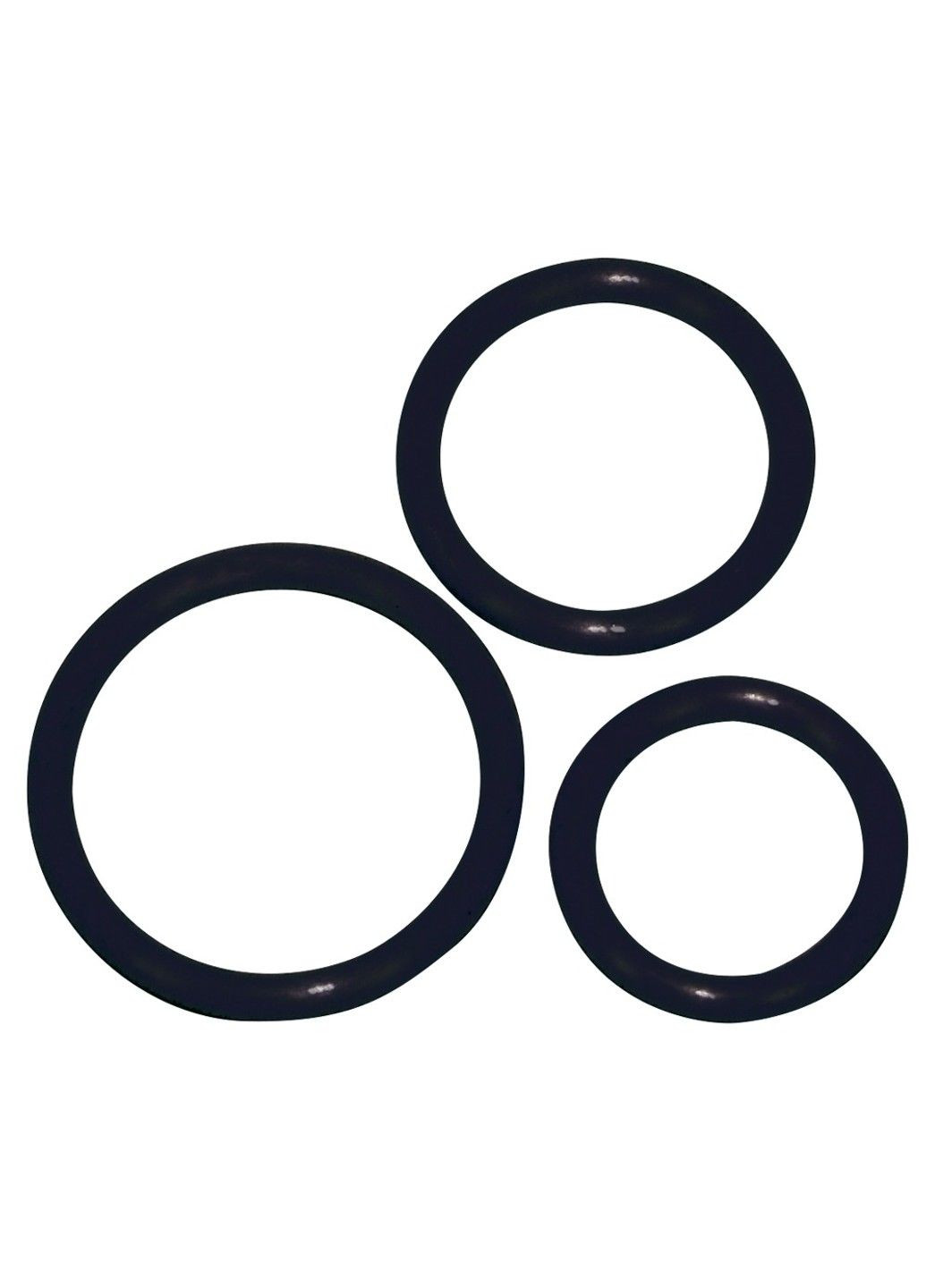 Набор гладких колец для пениса ТРИО No Brand (284236174)
