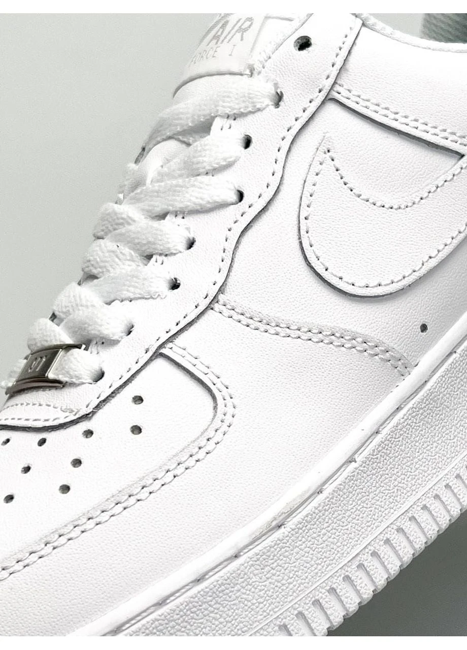 Білі літні кросівки nike air force 1 classic white 2 найк аір форс 1 No Brand