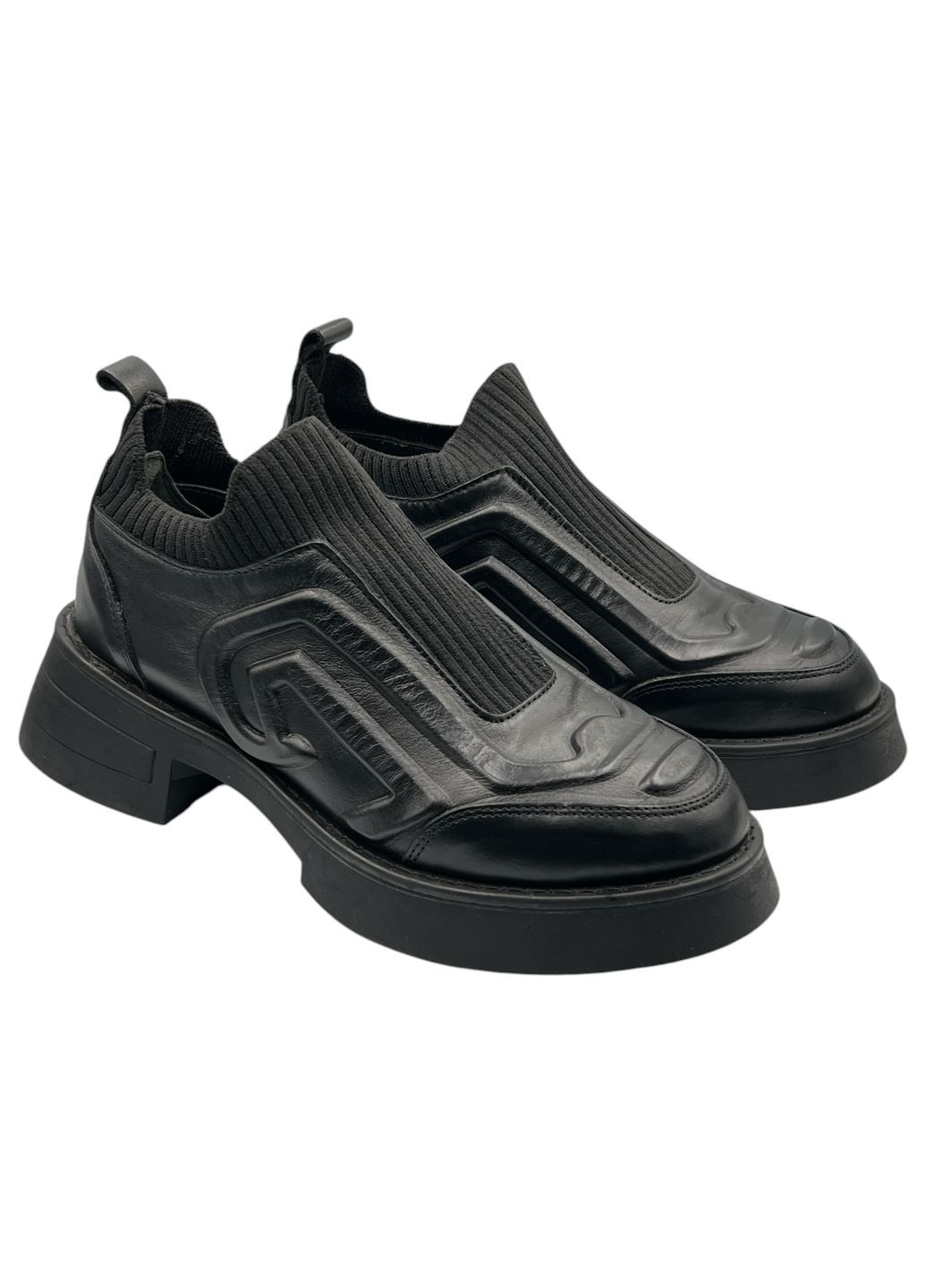 Глибокі жіночі осінні ботильйони-туфлі, натуральна шкіра Sherlock Soon (311504241)