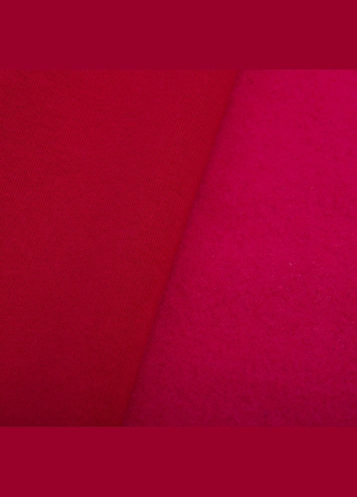 Тканина трикотаж тринитка фліс Сезон т/малина тепла для спортивного одягу IDEIA (289552744)