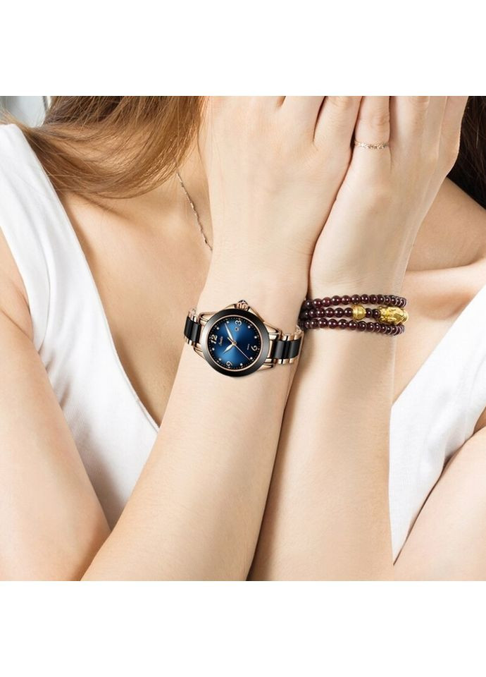 Наручний годинник Ceramic Золотий (2325) Sunkta (362587880)