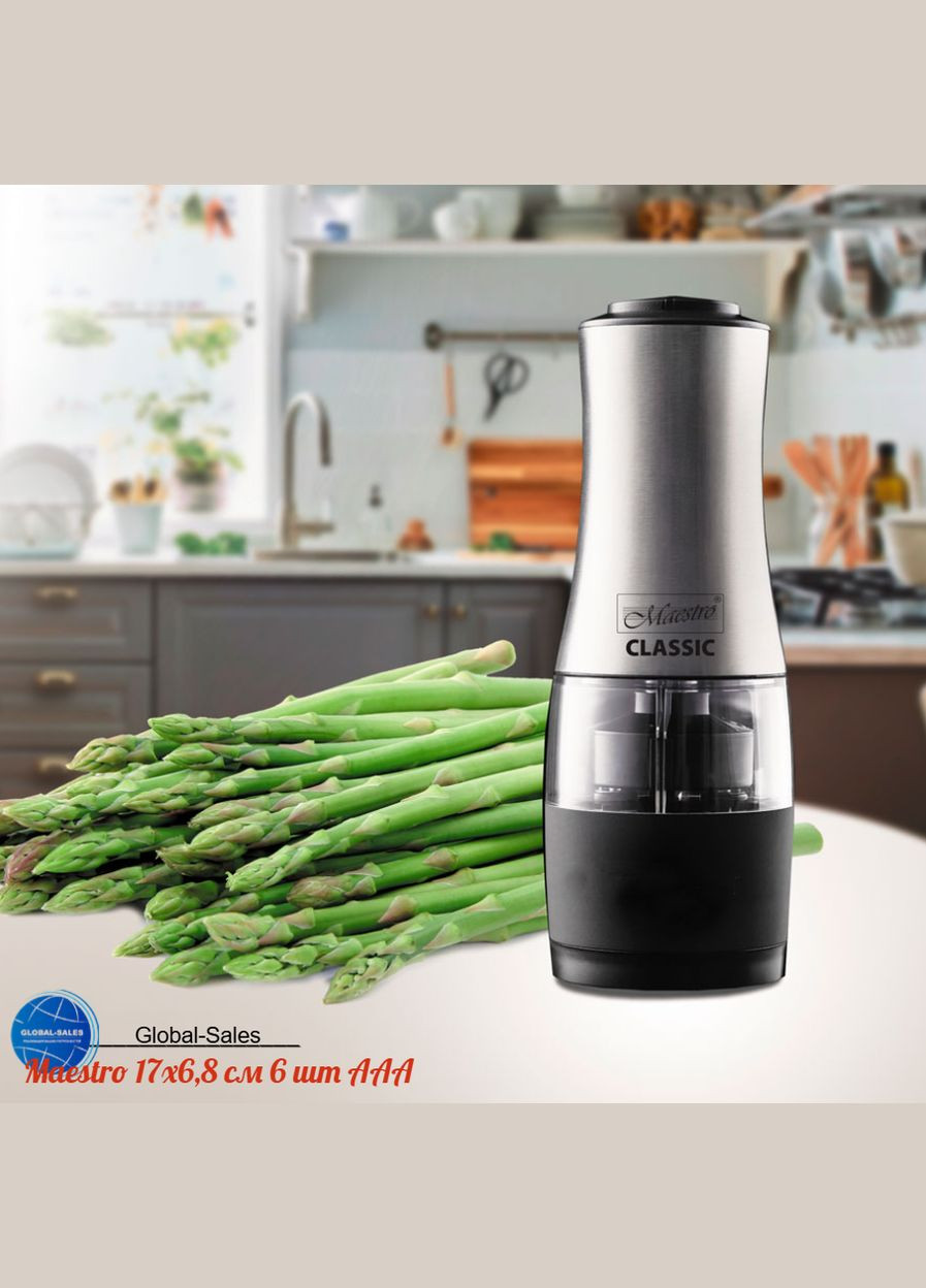 Измельчитель для перца и соли 170 мм AAA (MR-1724) Maestro (349818485)