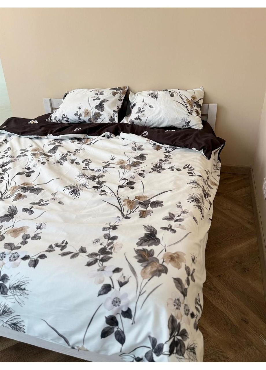 Постельное белье Вереск, сатин Двуспальный размер, наволочки 70/70 No Brand (364219126)
