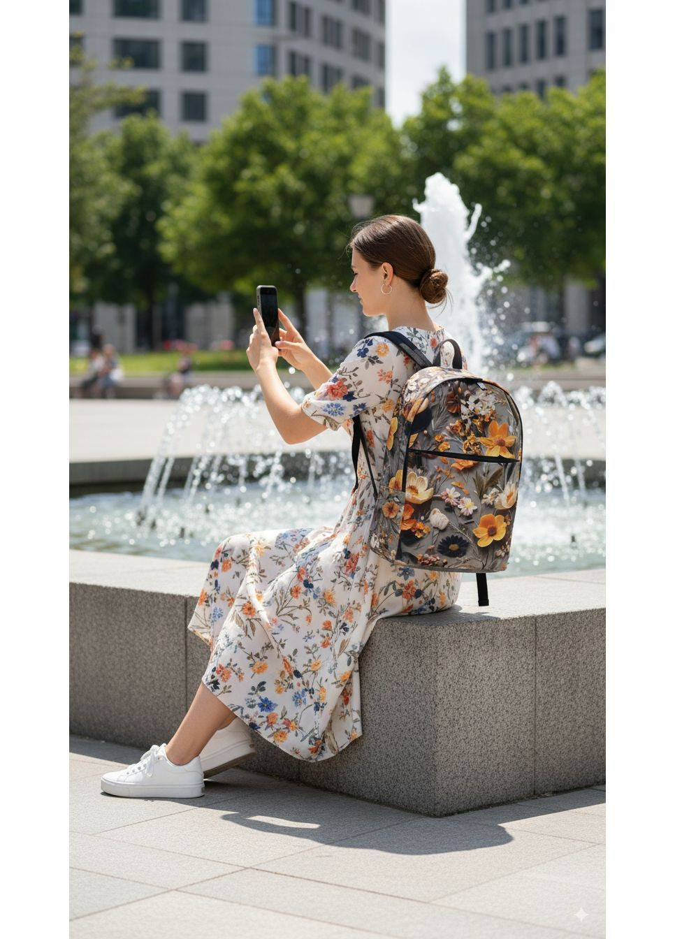 Рюкзак Жіночий Corfu Мультиколор R1406EP125 Episode Міський рюкзак (369766698)