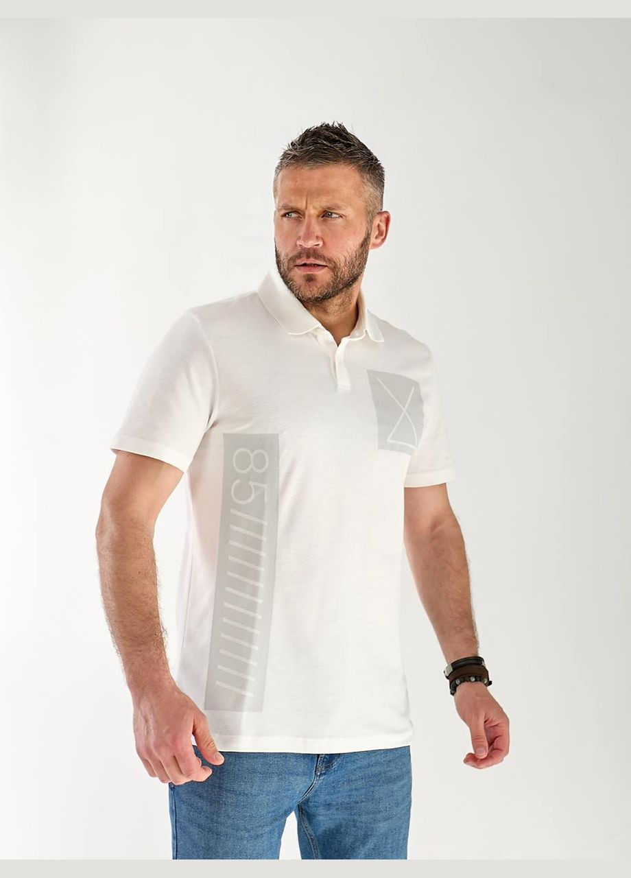 Белая футболка-мужская базовая футболка поло для мужчин Fashion