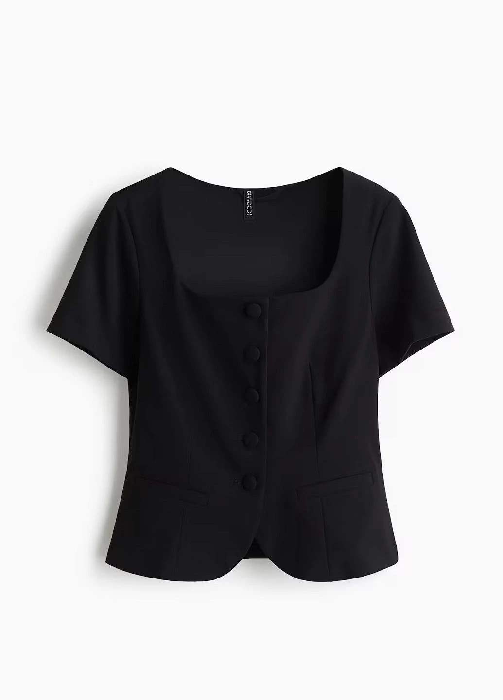 Чёрная блузка H&M