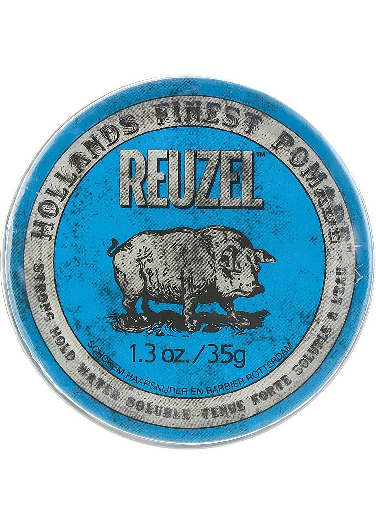 Помада для волосся Blue Strong Hold Water Soluble High Sheen Pomade 95g (422119-31477377) Reuzel (368626019)