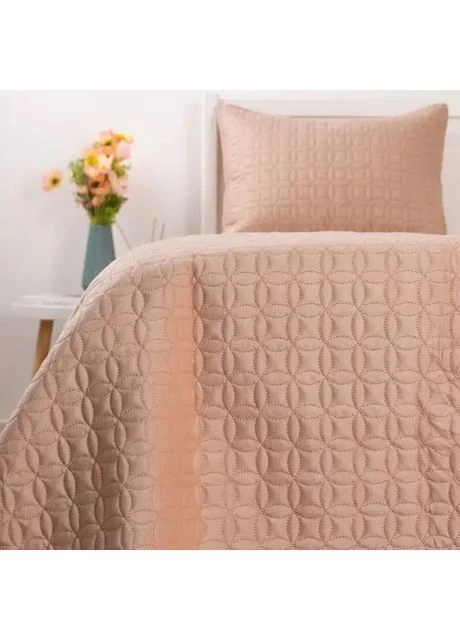Покрывало ТЕП VELOUR Мозаика велюр двуспальное 180×240 см Светло-розовое (57400180240) ТЕП (401860990)