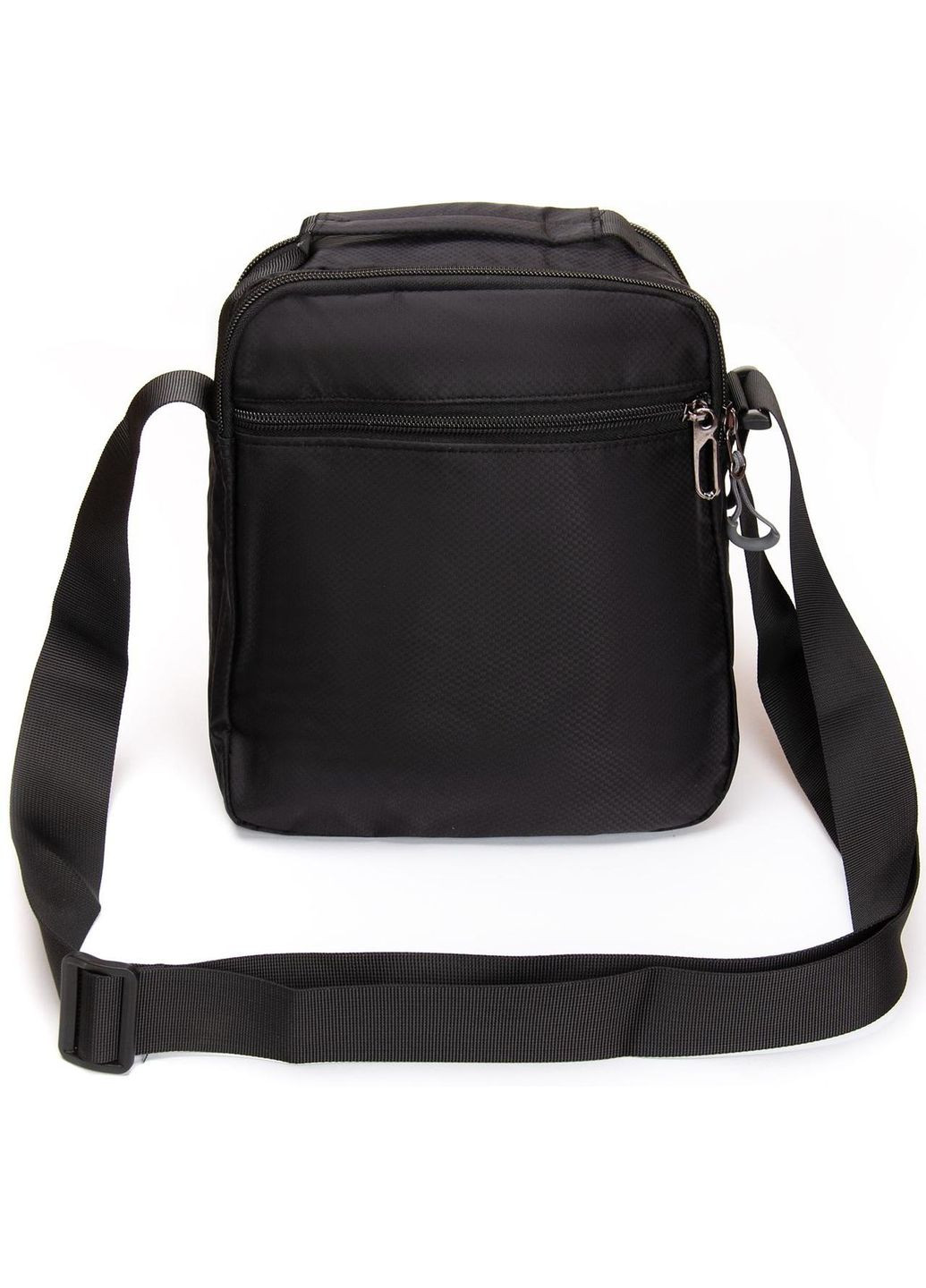 Чоловіча плечова сумка тканинна, чорний Lanpad (366293375)
