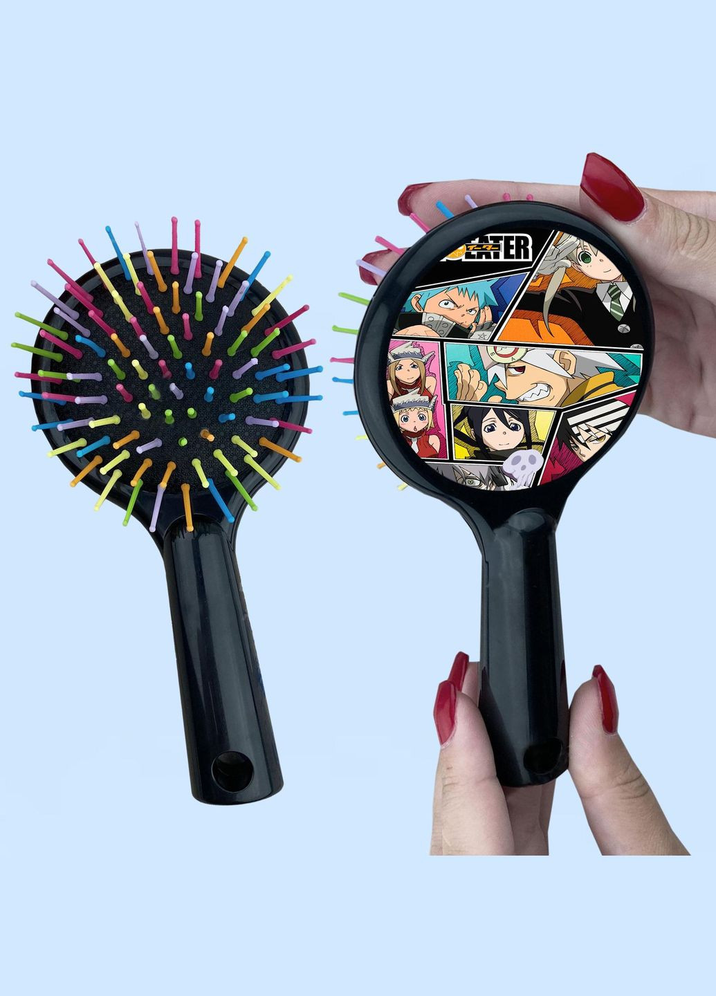 Расческа для волос Аниме Пожиратель душ #0004 черный No Brand (315046708)