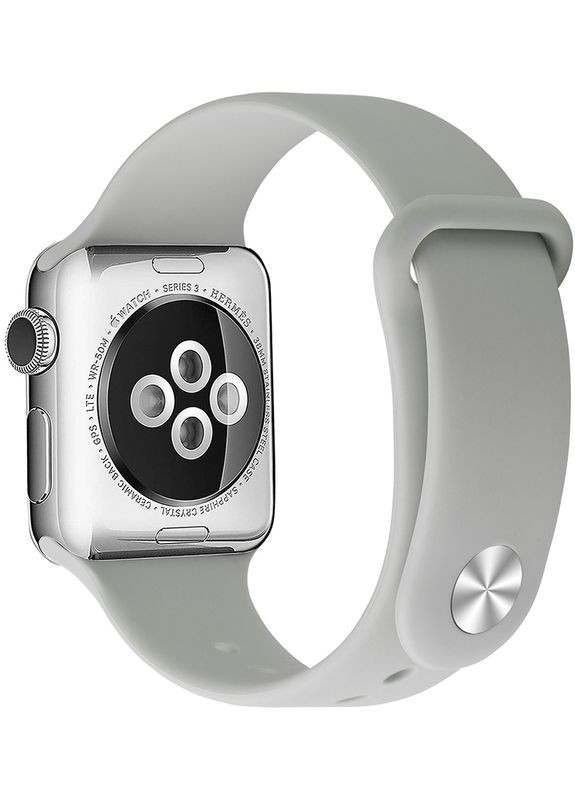 Ремешок Silicone Strap for Apple Watch 42/44 mm Stone UWatch (301472560)