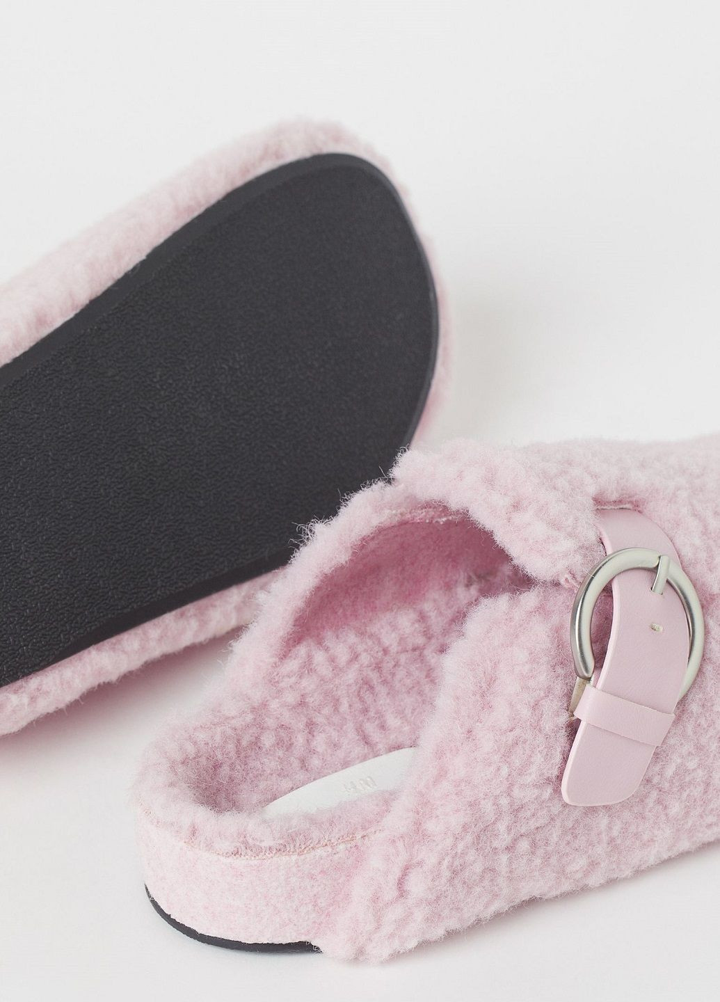 Розовые мюли H&M