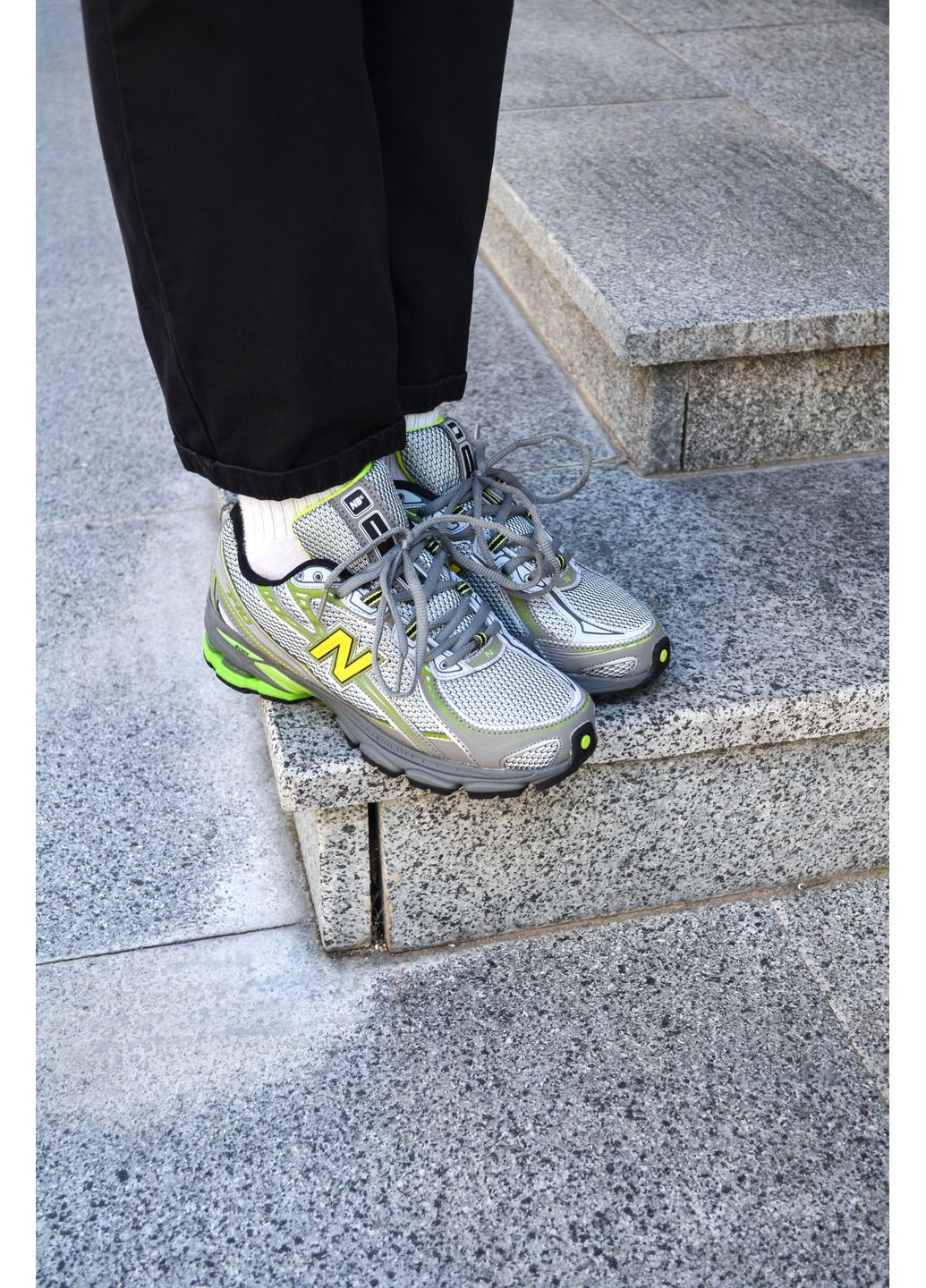 КРОСІВКИ ЖІНОЧІ NEW BALANCE 740 GREY НЬЮ БЕЛАНС 740 No Brand сірі демісезони (368857876)