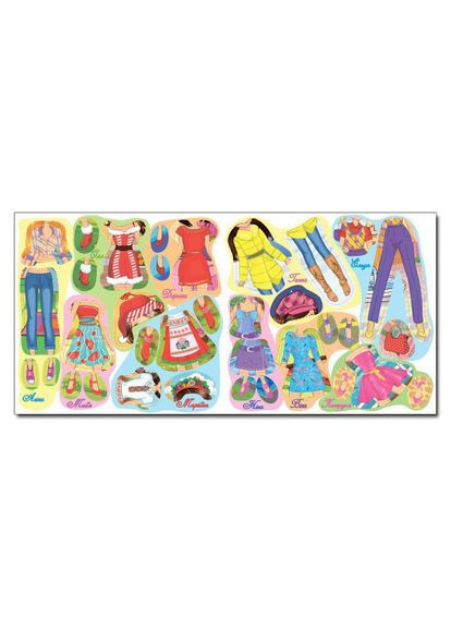 Одень куклу. Яркие наклейки. Розовая ( ) Глорія (365844927)