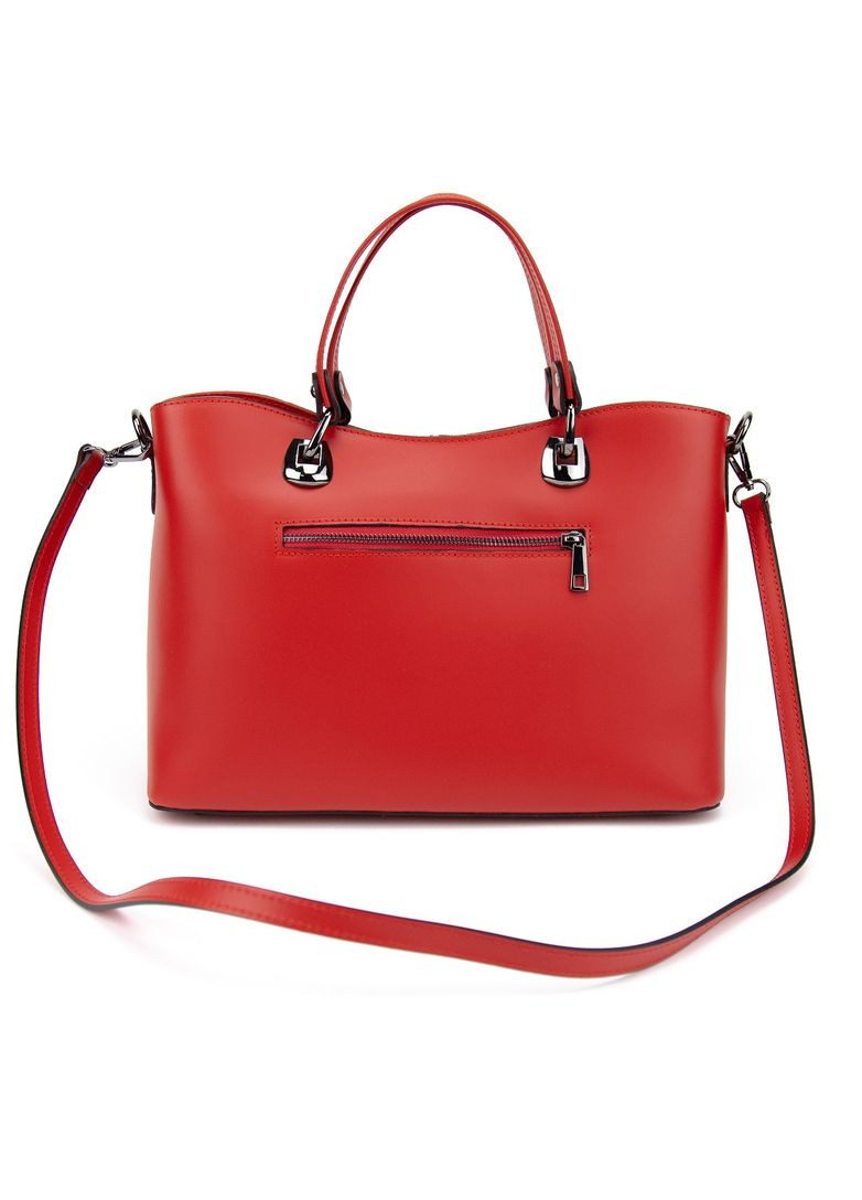Классическая женская кожаная сумка средних размеров Italy RoyalBag F-IT-7627 (307173524)