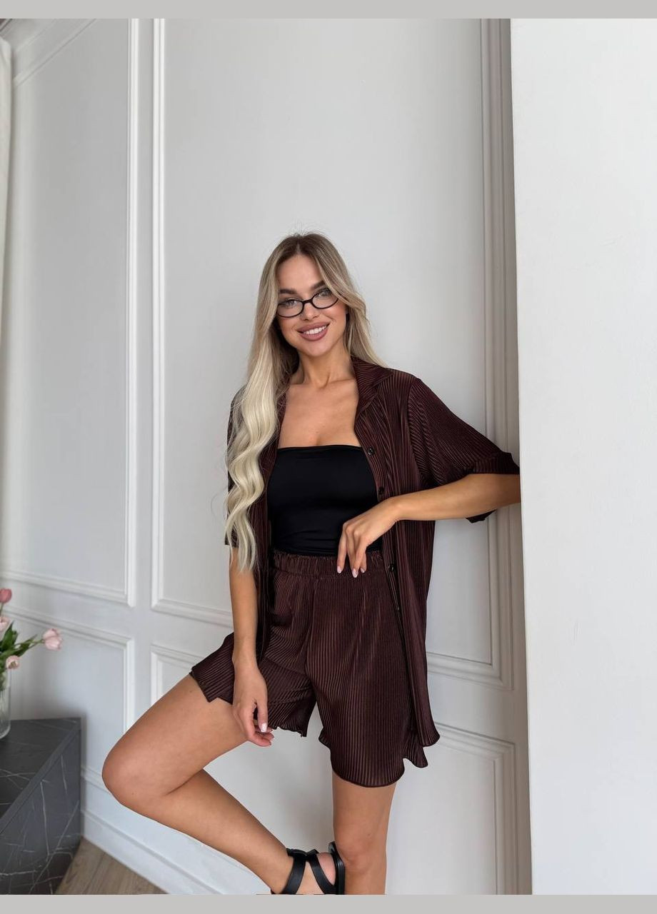 Костюм шорты и рубашка,гофре No Brand (341674803)