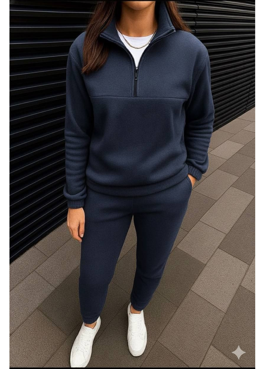 Костюм спортивний жіночий флісовий No Brand спортивный костюм (367047841)