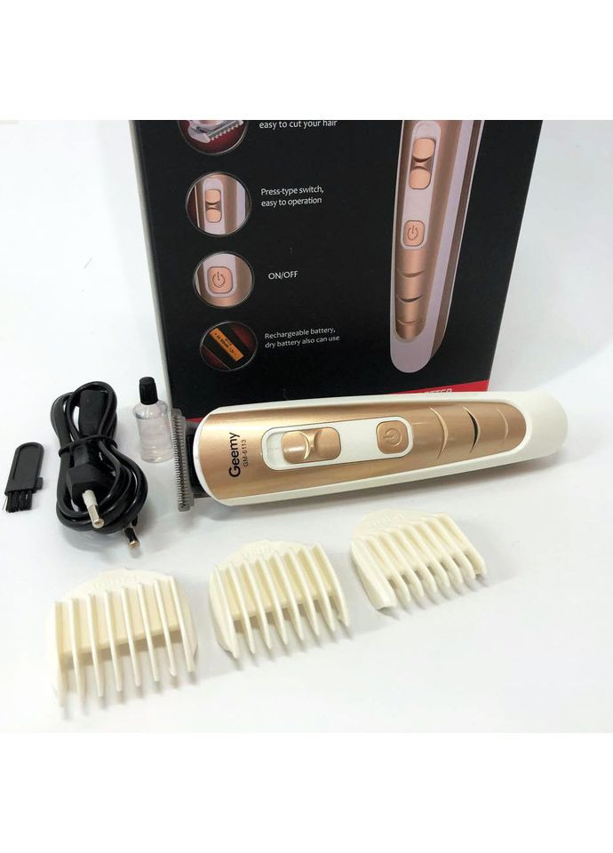 Тример для вусів GM-6113, Машинка для стрижки волосся голови, Машинка для ZN-574 стрижки чоловіча Gemei (352770415)