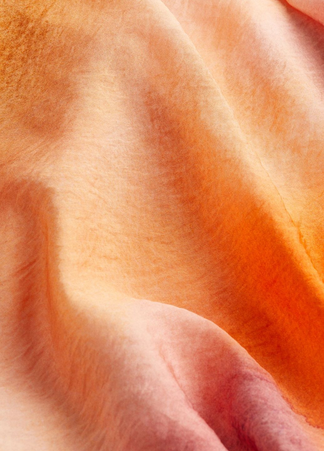 Персиковая летняя блузка H&M